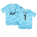 Maillot de foot Tottenham Hotspur Hugo Lloris #1 Gardien Domicile vêtements enfant 2023-24 Manches Courtes (+ pantalon court)